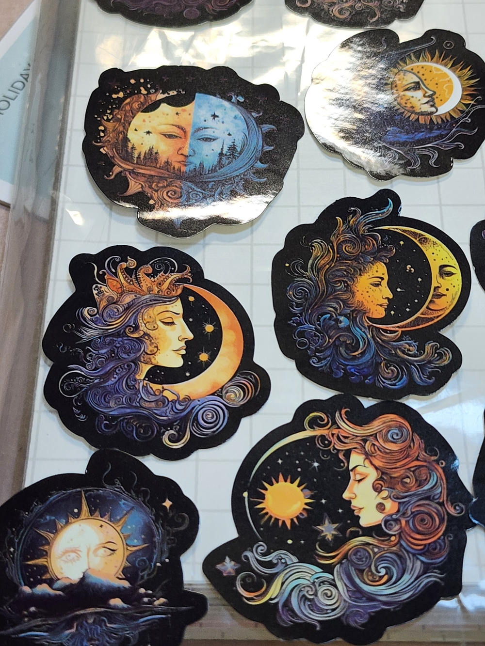 50 Celestial Moon & Sun Sticker - Picture 7 of 7